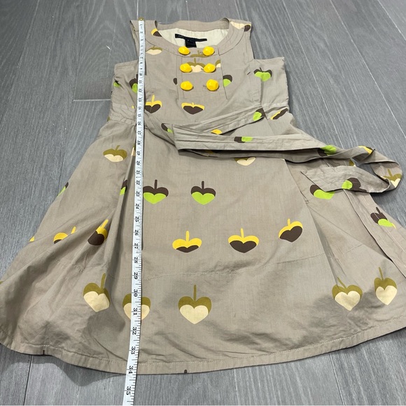 Marc by Marc Jacobs Y2K Heart Leaves Pinafore Dress As Seen On Victoria Beckham - Picture 16 of 16